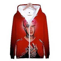 Lil Peep Jacket - Trendy Fashion 3D Printed Jackets