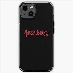 Lil Peep Cases - HELLBOY-LIL PEEP LOGO ALBUM iPhone Soft Case
