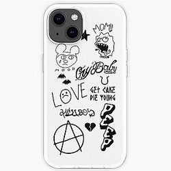 Lil Peep Cases - Lil Peep Tattoo's iPhone Case iPhone Soft Case