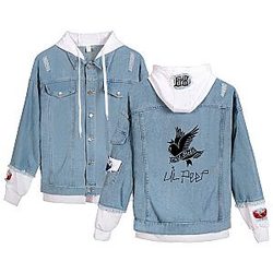 Lil Peep Jacket - Lil Peep Denim Casual Streetwear Jacket