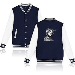 Lil Peep Jacket - Casual Fashion Streetwear Baseball School Jackets