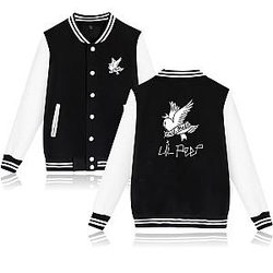 Lil Peep Jacket - Casual Fashion Streetwear Baseball Jackets