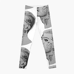Lil Peep Leggings - Lip Draw Lil Peep Leggings