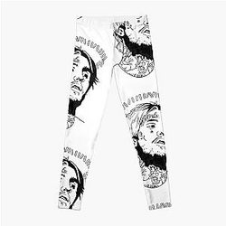 Lil Peep Leggings - Draw Lil Peep Leggings