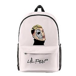 Creative Fashion Funny Lil Peep Notebook Backpacks - 3D Print Waterproof Casual Travel Backpacks