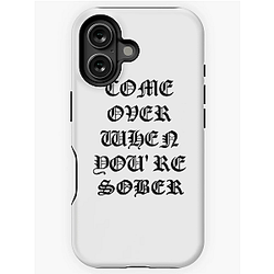 Lil Peep Come Over When You're Sober iPhone Case