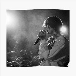Lil Peep Posters - Lil Peep Performance Poster