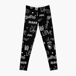 Lil Peep Leggings - Lil Peep Tattoos Leggings