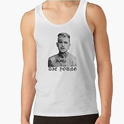 Lil Peep Tank Tops - DIE young Lil Peep  Tank Top