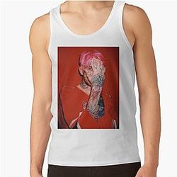 Lil Peep Tank Tops - RIP Lil Peep  Tank Top