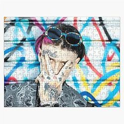 Lil Peep Puzzles - Lil Peep High Quality Peace Jigsaw Puzzle