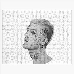 Lil Peep Puzzles - Lip Draw Lil Peep Jigsaw Puzzle