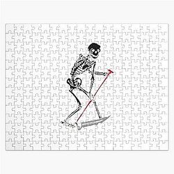 Lil Peep Puzzles - Best Selling Lil Peep Skeleton Merchandise Jigsaw Puzzle