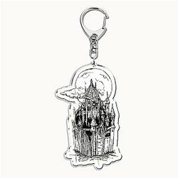 Lil Peep Keychain - Lil Peep Rapper Acrylic Key Chain Pendant Key Ring Love Yikes Keychains