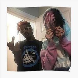 Lil Peep Posters - LIL PEEP AND LIL TRACY MERCH Poster