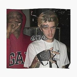 Lil Peep Posters - Lil Peep Lil Tracy GBC Poster