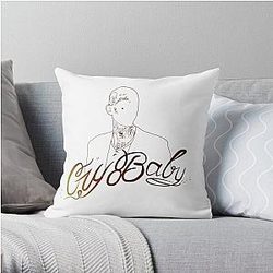 Lil Peep Pillows Cover - Lil Peep Crybaby Music Throw Pillow Cover