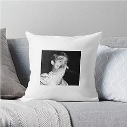 Lil Peep Pillows Cover - Black and White Lil Peep pt. 3 Throw Pillow Cover