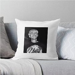 Lil Peep Pillows Cover - Black and white Lil Peep Throw Pillow Cover