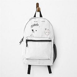 Lil Peep Backpacks - Lil Peep Face Tattoos Backpack