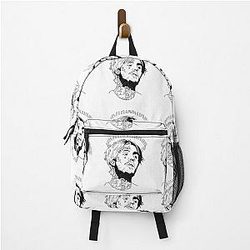 Lil Peep Backpacks - Draw Lil Peep Backpack