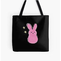 Lil Peep Bags - Lil Peep Bunny Merchandise All Over Print Tote Bag