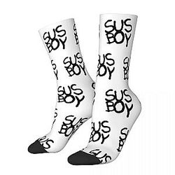 Lil Peep Socks - Lil Peep Sus Boy Skateboard Socks