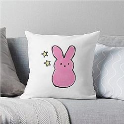 Lil Peep Pillows Cover - BEST TO BUY - Lil Peep Bunny Throw Pillow Cover