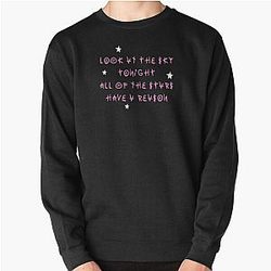 Lil Peep Sweatshirts - Lil Peep Star Shopping Lyrics Handwritten Pullover Sweatshirt