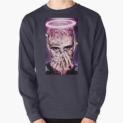 Lil Peep Sweatshirts - Lil Peep angel Pullover Sweatshirt