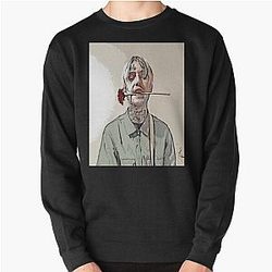 Lil Peep Sweatshirts - Stylish print color Lil Peep Pullover Sweatshirt