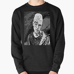 Lil Peep Sweatshirts - Stylish print color Lil Peep Pullover Sweatshirt