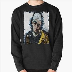 Lil Peep Sweatshirts - Stylish print color Lil Peep Pullover Sweatshirt