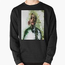 Lil Peep Sweatshirts - Stylish print color Lil Peep Pullover Sweatshirt