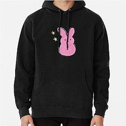 Lil Peep Hoodies - Lil Peep Bunny Merchandise Pullover Hoodie