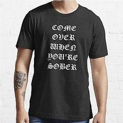 Lil Peep T-Shirts - Come Over When You're Sober LIL PEEP STYLE Essential T-Shirt