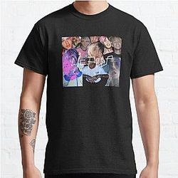 Lil Peep T-Shirts - Lil Peep Life In Images Classic T-Shirt