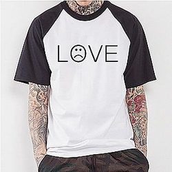 Lil Peep T-shirts - Lil Peep LOVE Raglan Classic T-Shirt