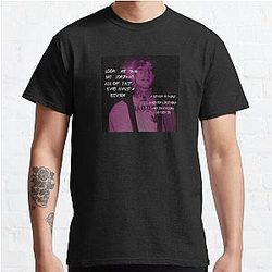 Lil Peep T-Shirts - Lil Peep Star Shopping Lyrics Signed Photo Classic T-Shirt