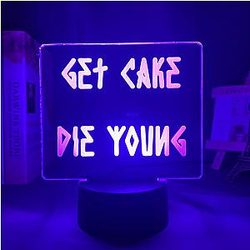 Latest Rapper Lil Peep Lamp Home Decoration