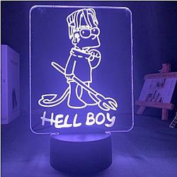 Rapper Hip Hop Lil Peep Basic Lamp
