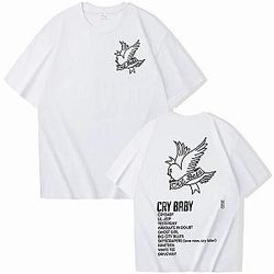 Lil Peep T-shirt – Crybaby Tattoo Graphic