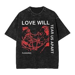 Lil Peep T-shirt – Love Will Tear Us Apart Streetwear Style