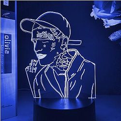 Rapper Lil Peep Light Home Decoration