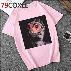Lil Peep T-shirts - Lil peep graphic figure t-shirt