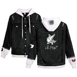 Lil Peep Jackets - Bird Crybaby Jean Jacket
