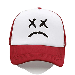 Lil Peep Caps - Lil Peep Baseball Red Cap