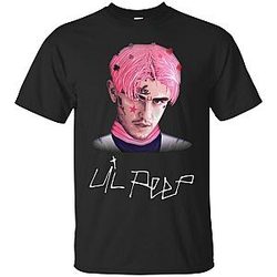 Lil Peep Printed T-shirts - Printed Casual Funny Lil Peep T-Shirt