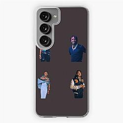 Lil Tjay Sticker Pack | Lil Tjay Stickers / Pin Samsung Galaxy Soft Case