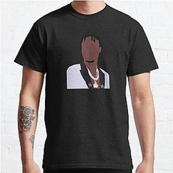 lil tjay silhouette Classic T-Shirt